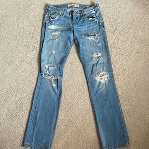 Hollister distressed jeans
